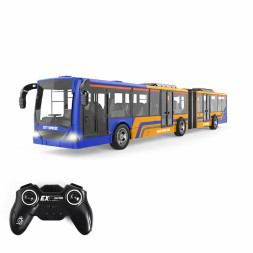 Радиоуправляемый автобус с гармошкой (синий) - 666-676NA-BLUE