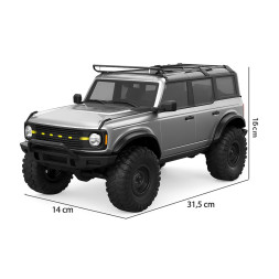 Радиоуправляемый краулер HB Beluga (32 см, 4WD, 1:16) - HB-R1603